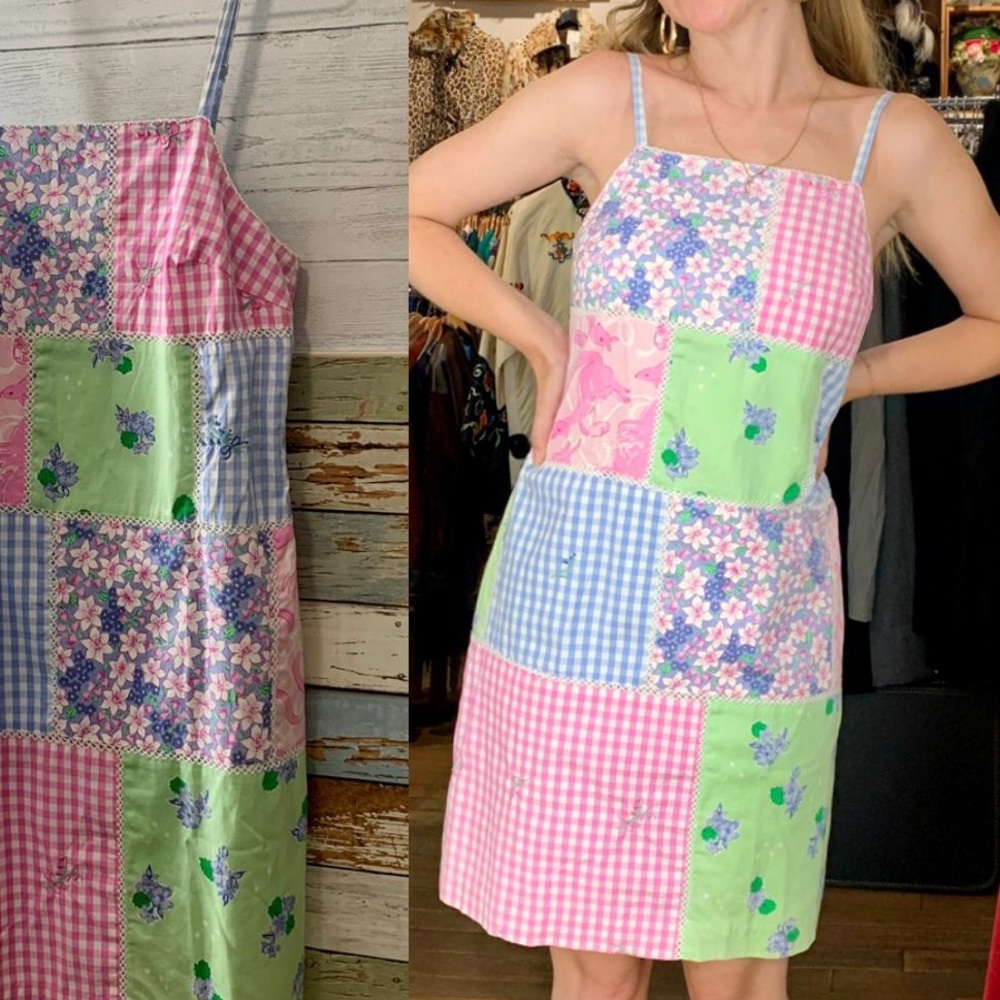 Lilly Pulitzer Patchwork Picnic Dress
